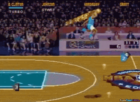 Image result for nba jam on fire gif
