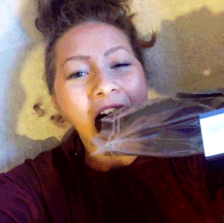 girl-mixing-breakfast-mouth-pouring-milk-into-mouth-chokes-13996600714.gif