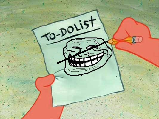 Tags: to do list troll crossed