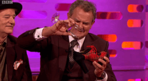 Image result for graham norton show drinking gif