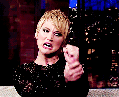 IRTI - funny GIF #7141 - tags: jennifer lawrence fighting fist mental  problems grabbing her hand